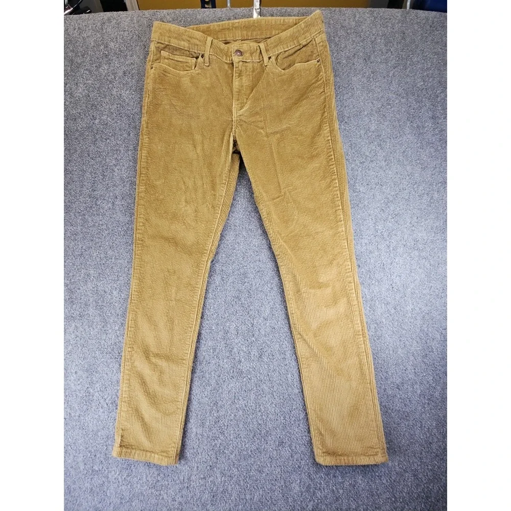 Levi's Corduroy Pants 31x30  (Measures 33 X 30  Unisex,Off Brown,Very Nice 1663